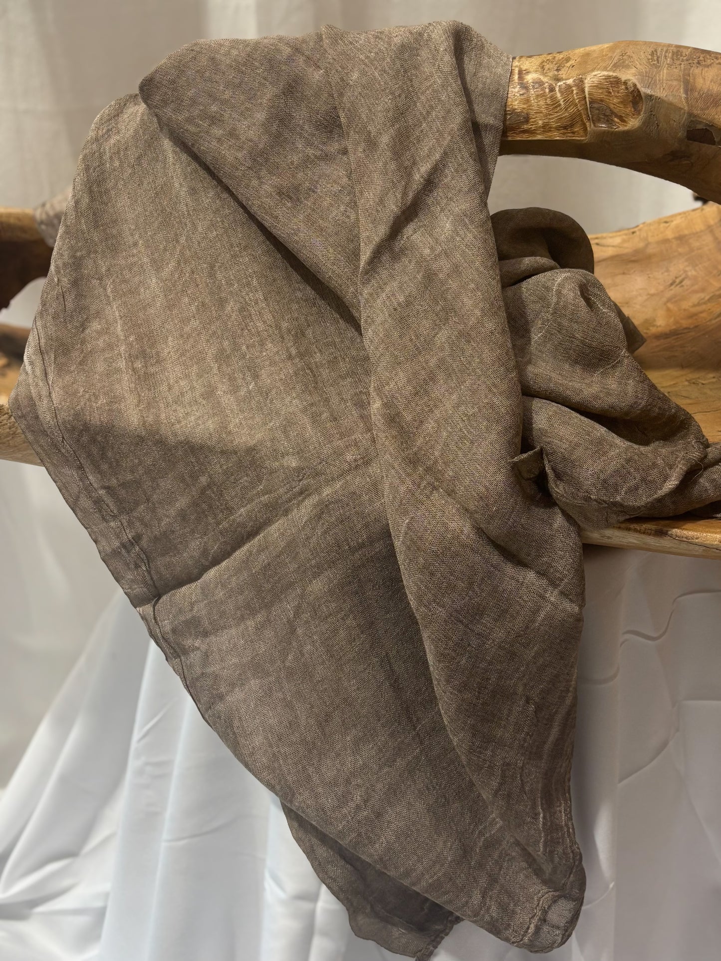 Textured hijab | Latte