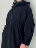Hooded Trench Coat