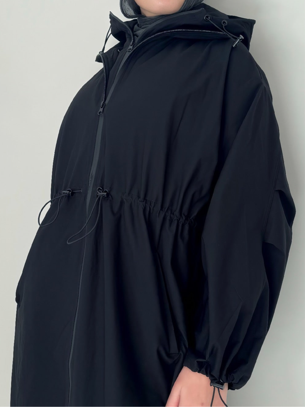 Hooded Trench Coat