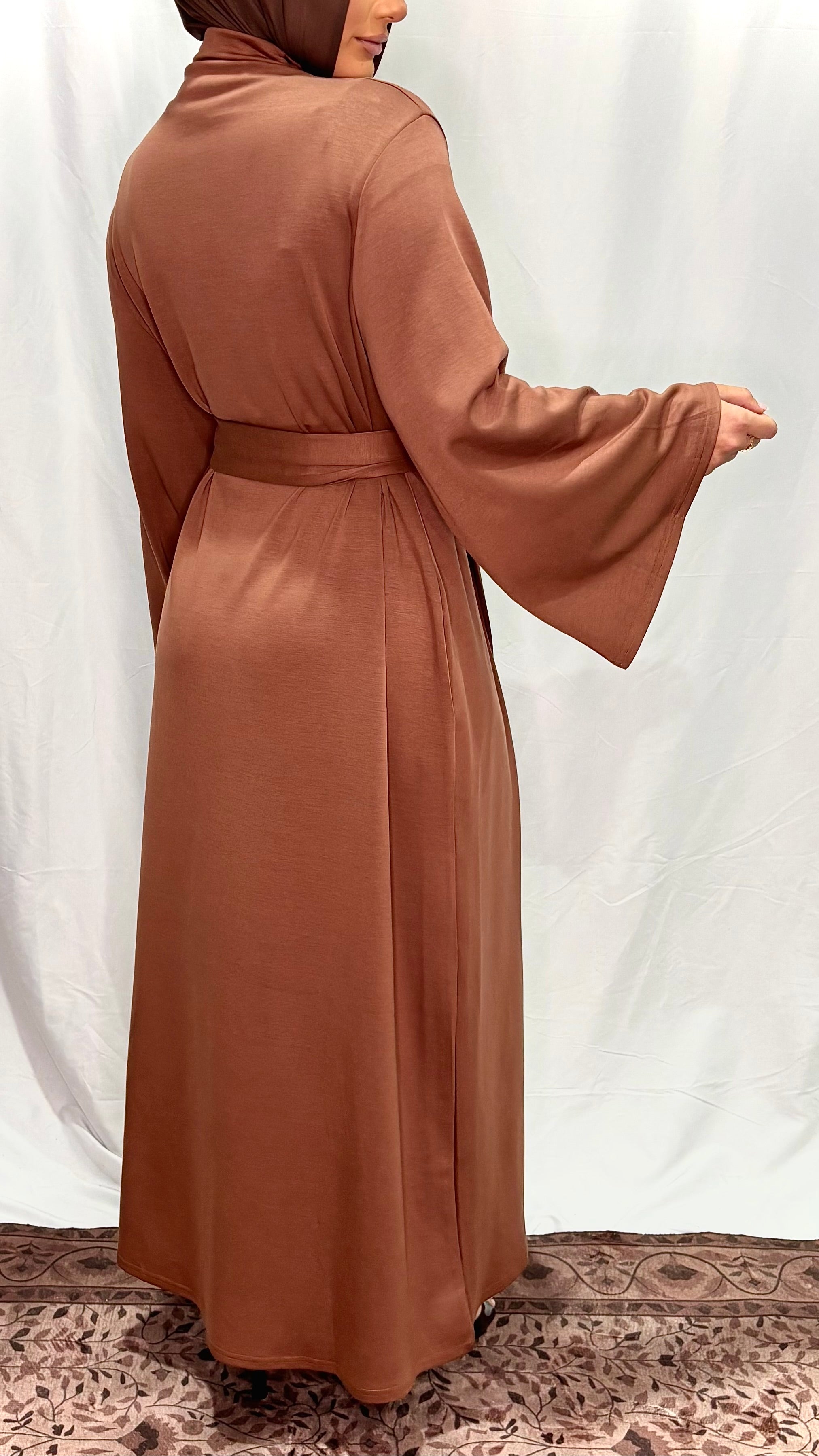Essentials Rust Dress