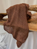 Textured hijab | Light brown