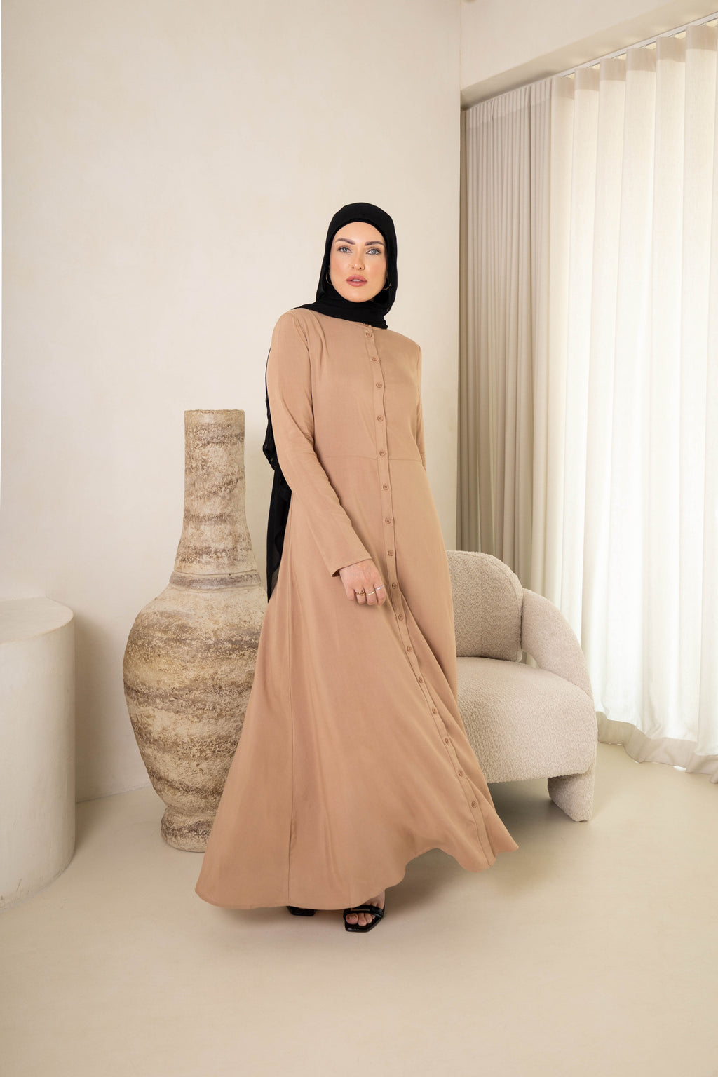 Amali Dress | Desert Sand