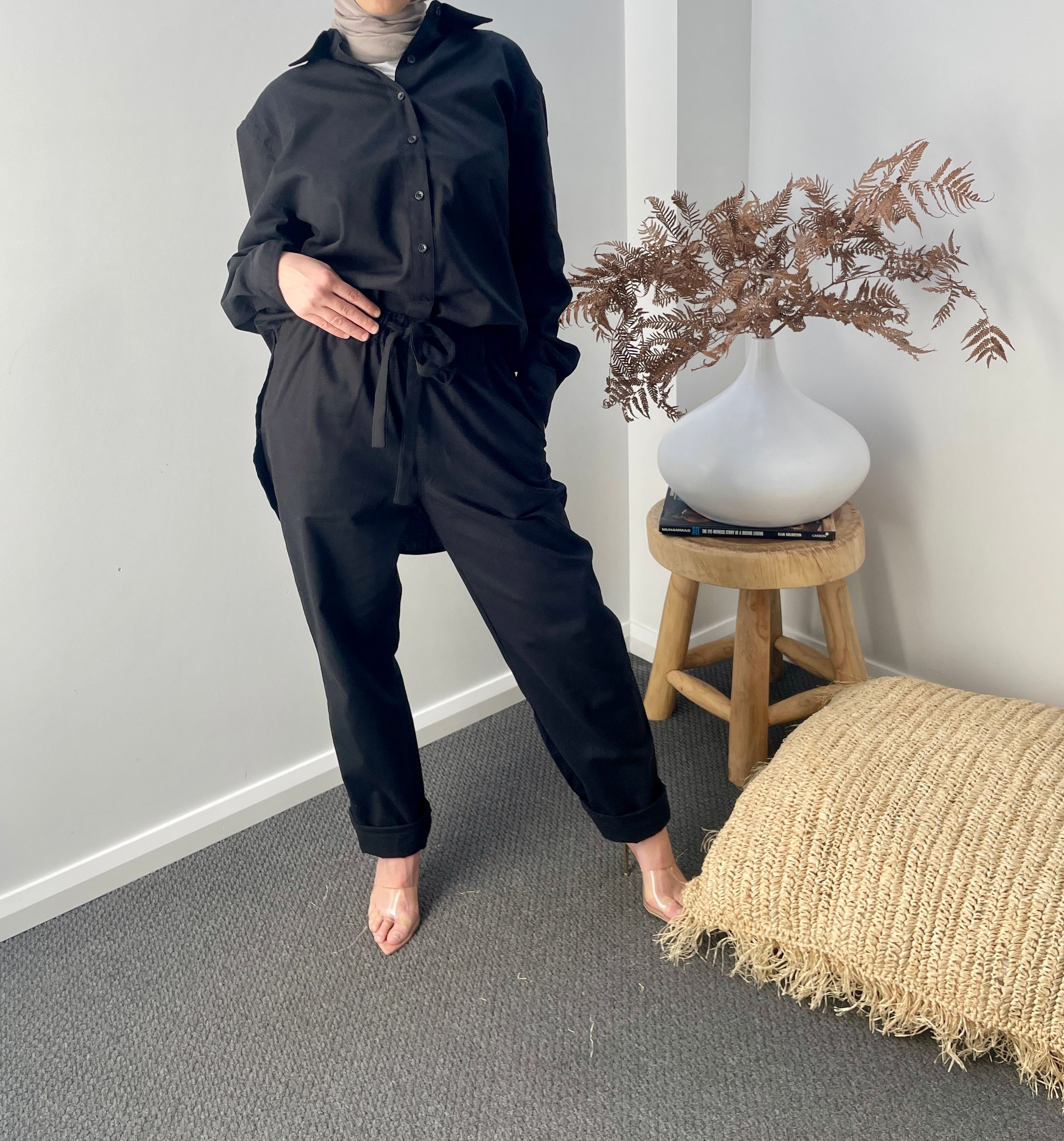 Tema Staple Pant | Black