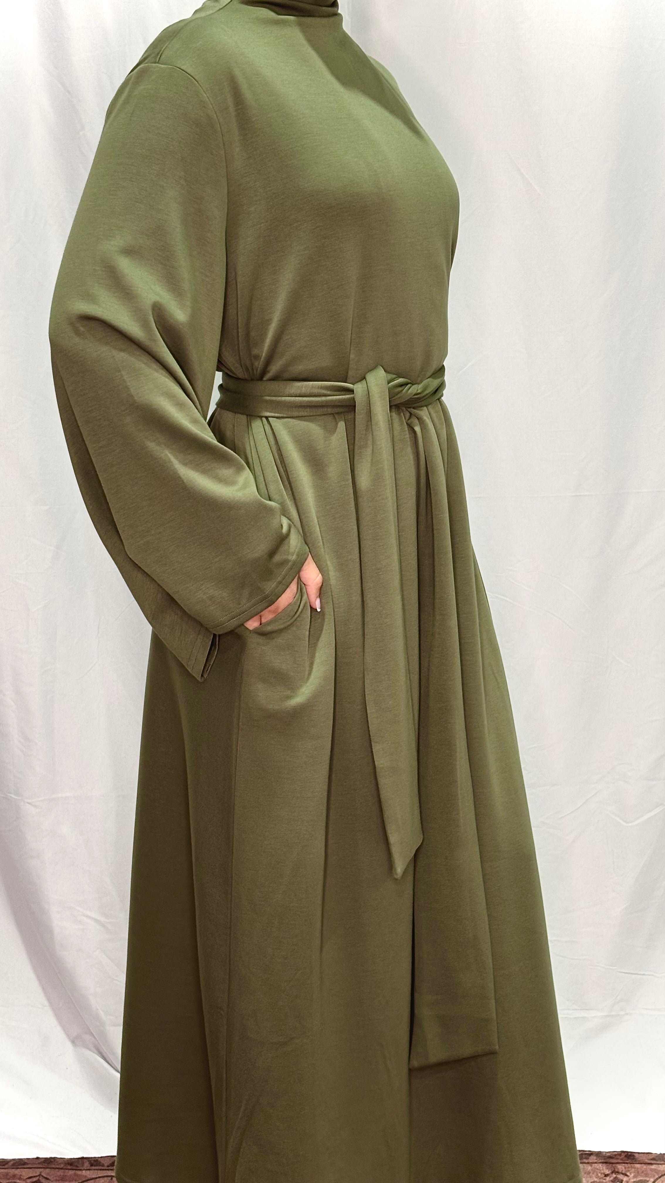 Essentials Forest Green Dress