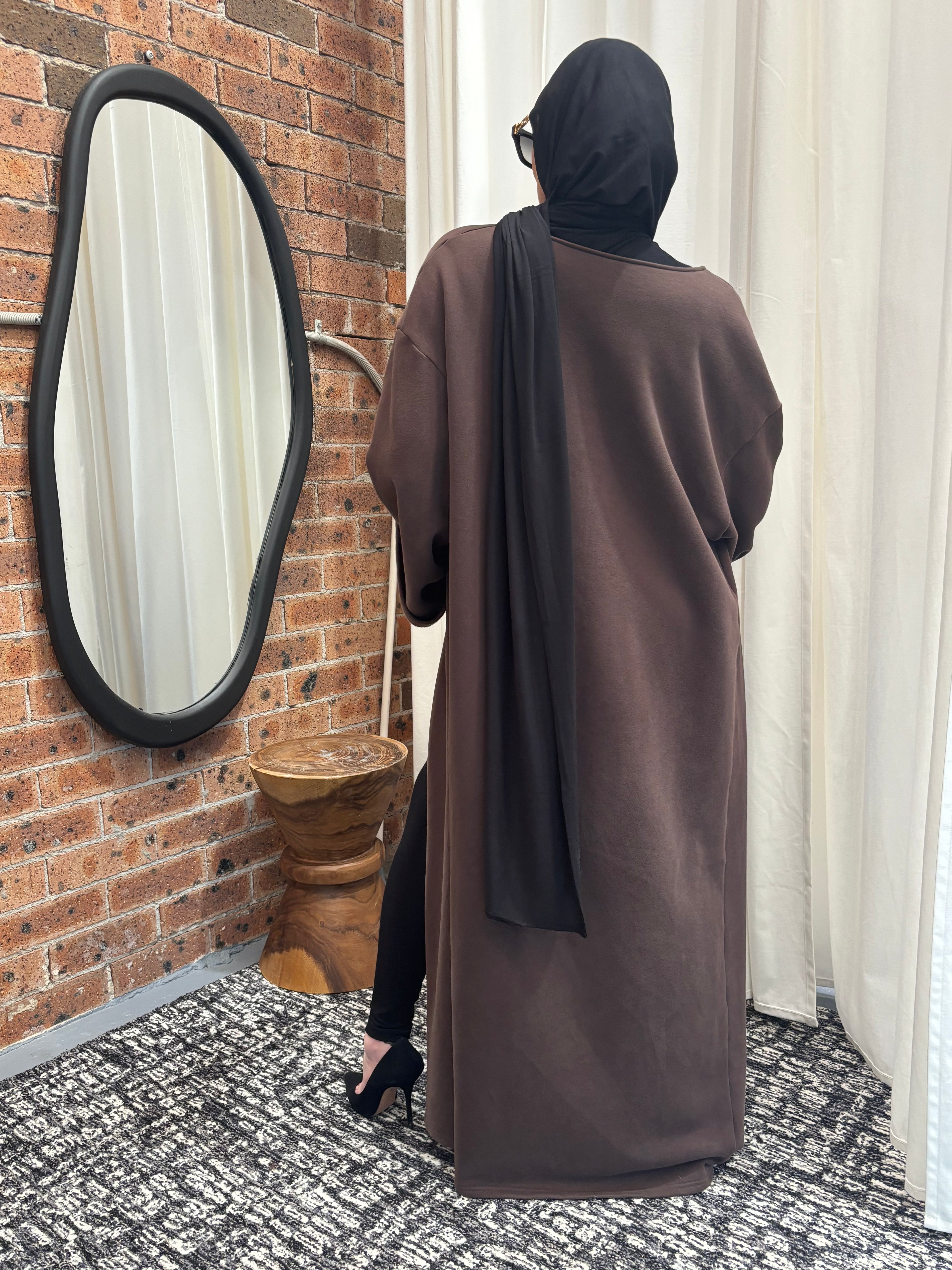 Basik Cardi – Chocolate