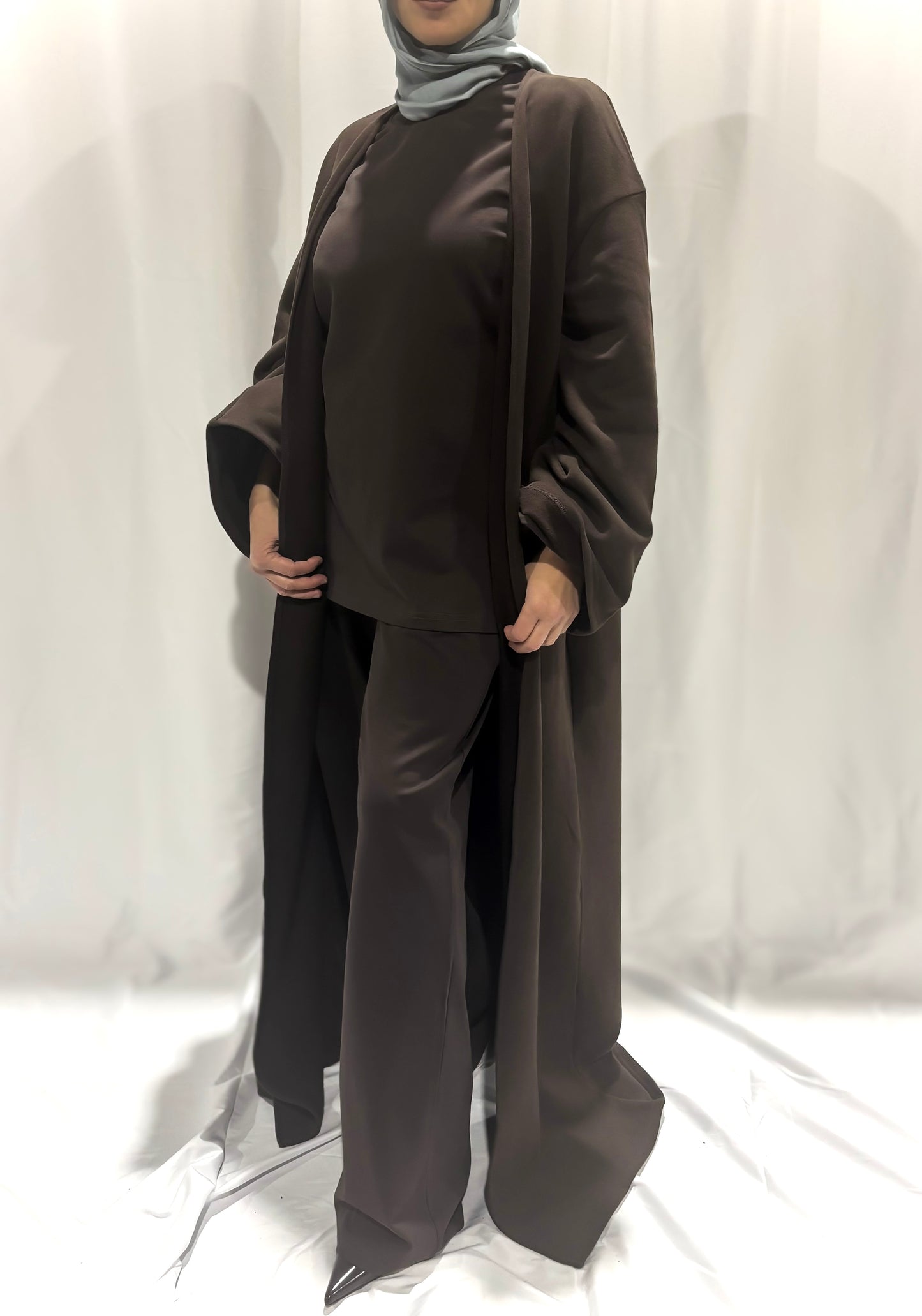 Basik Cardigan – Chocolate