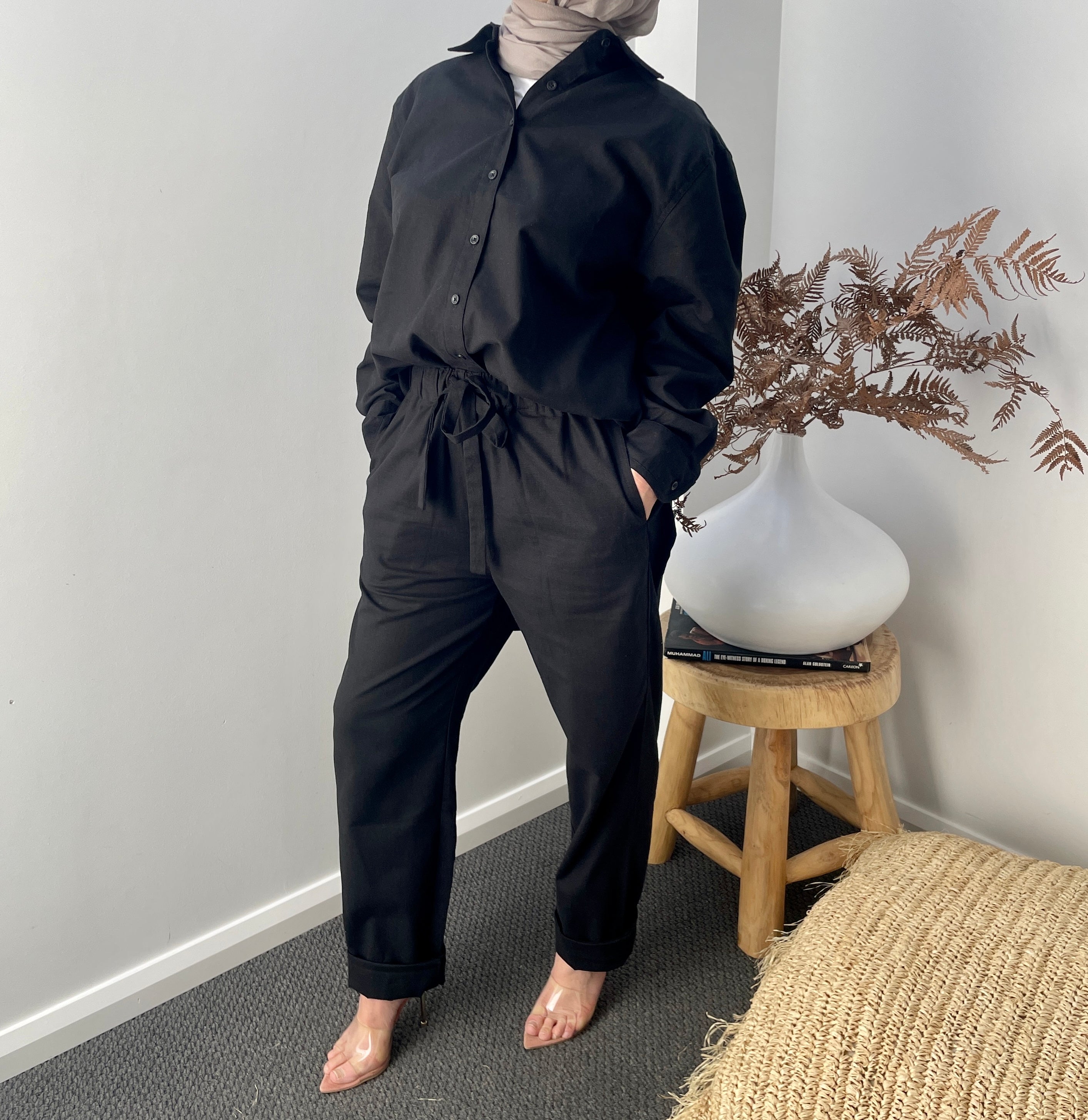 Tema Staple Pant | Black