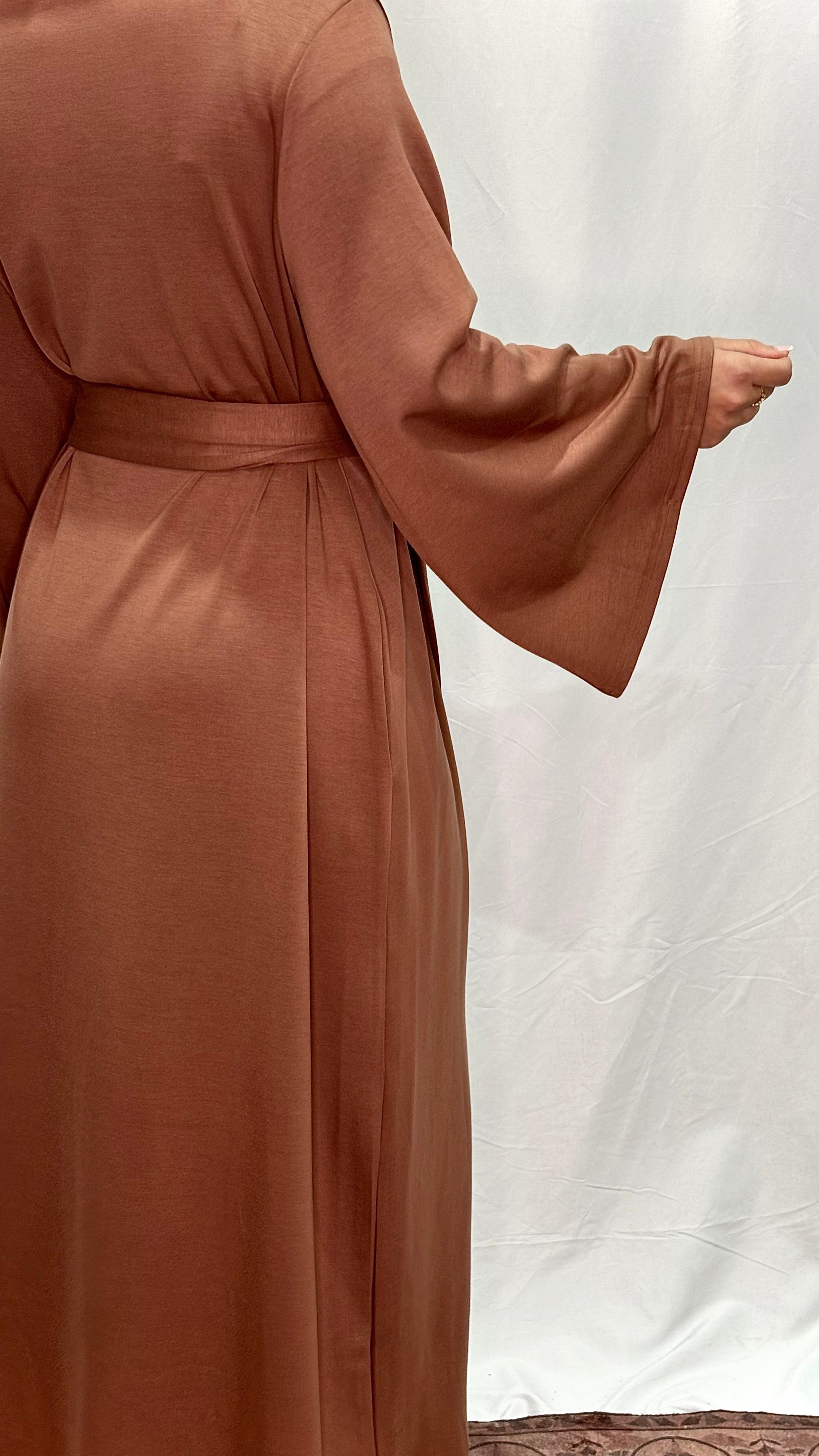 Essentials Rust Dress