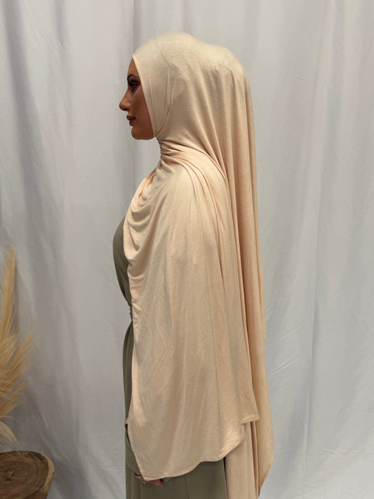 Instant jersey with cap | Crème