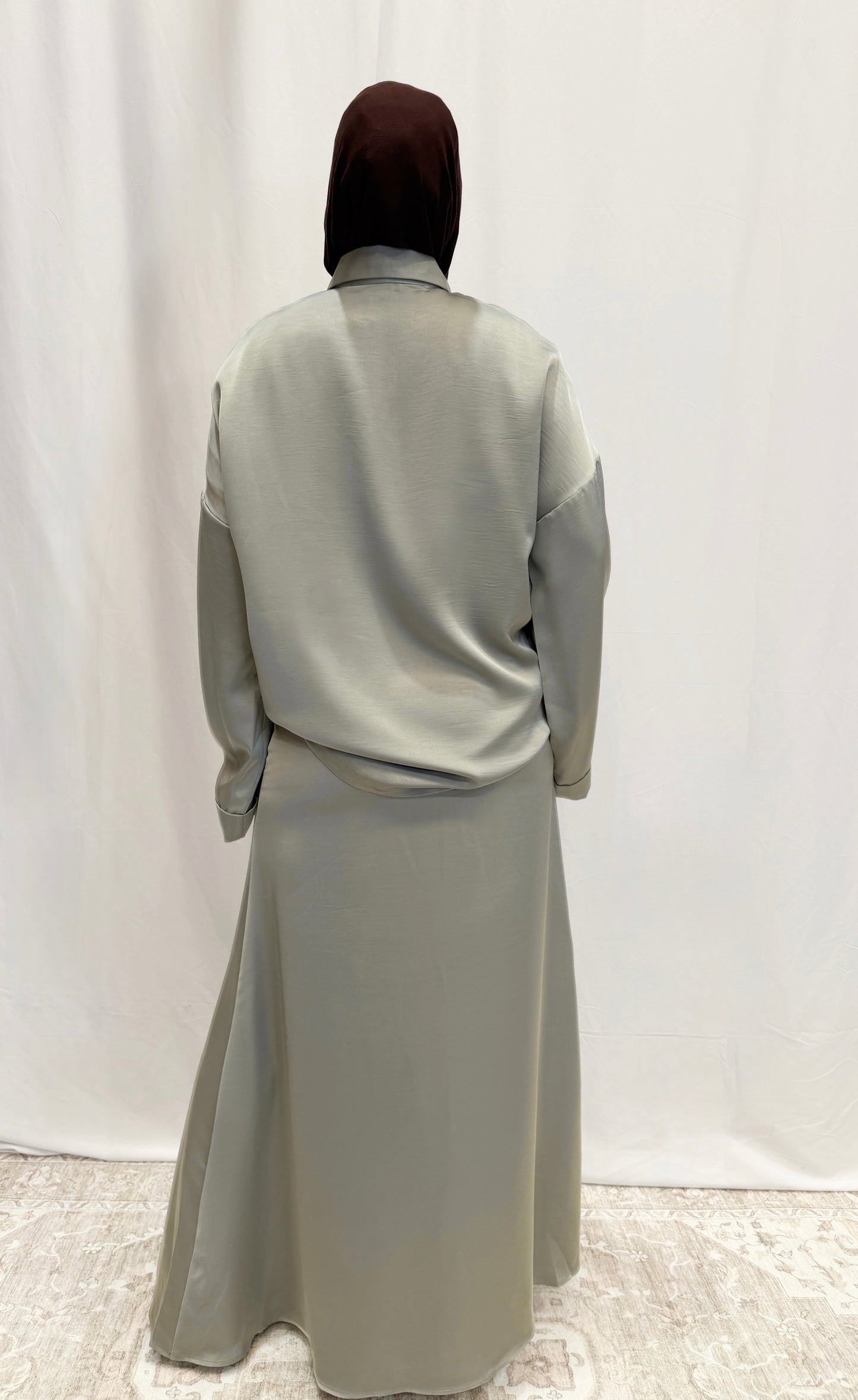 Valéria Satin Skirt