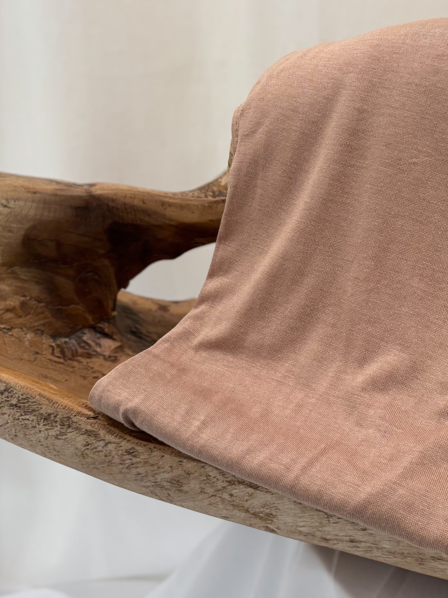 Jersey with cap | Dark nude