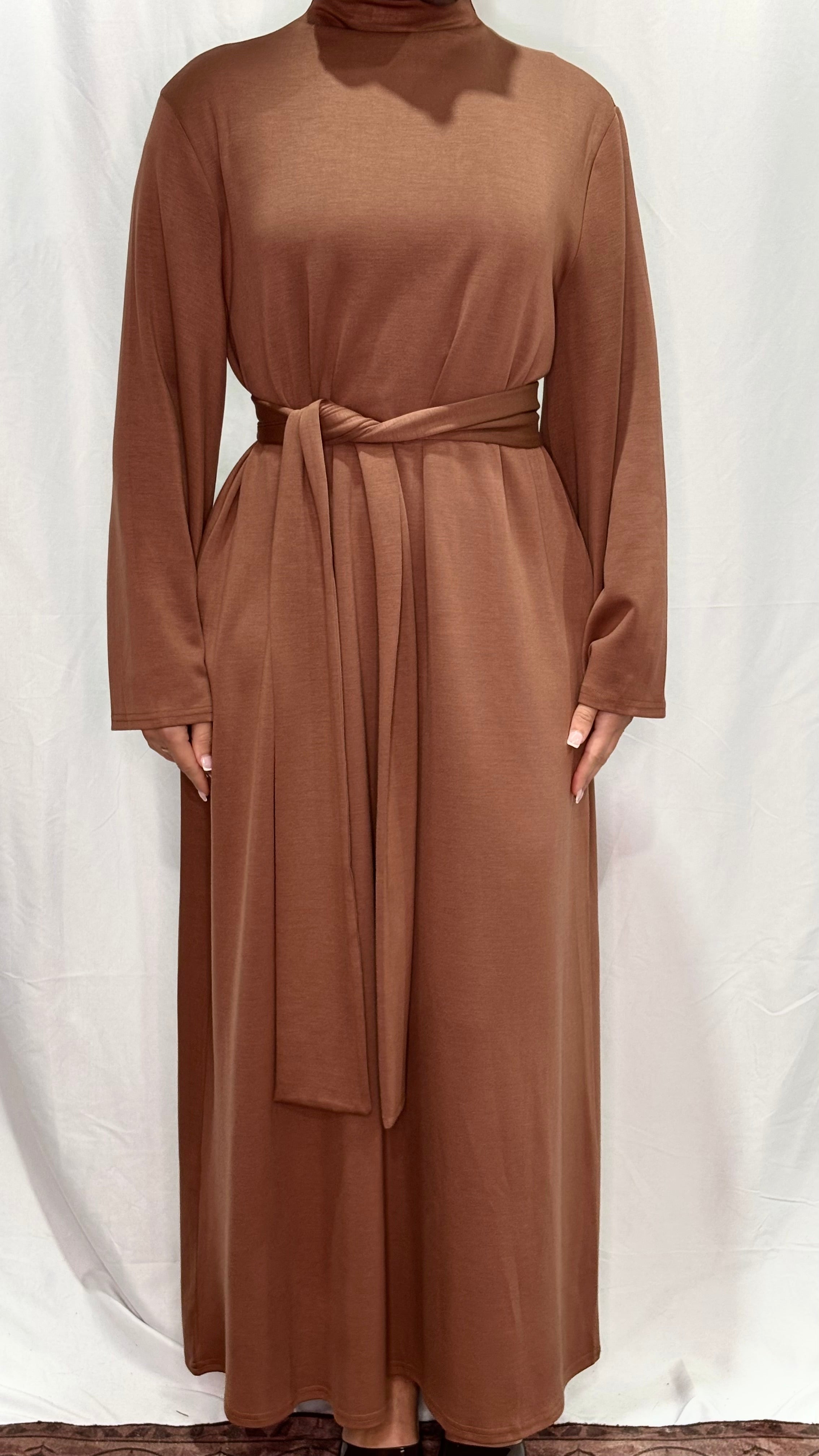 Essentials Rust Dress
