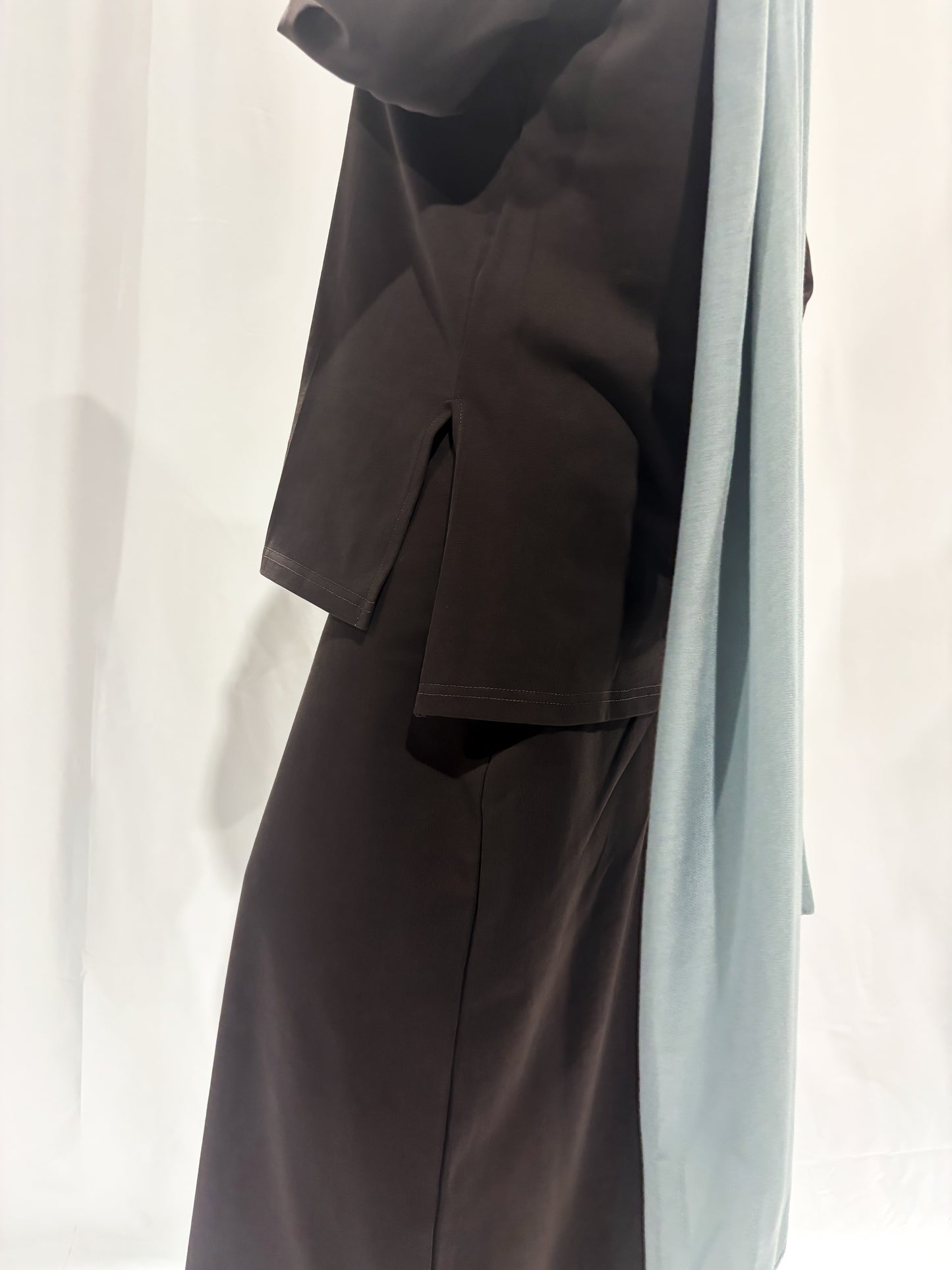 Basik Maxi Skirt – Bitter Chocolate