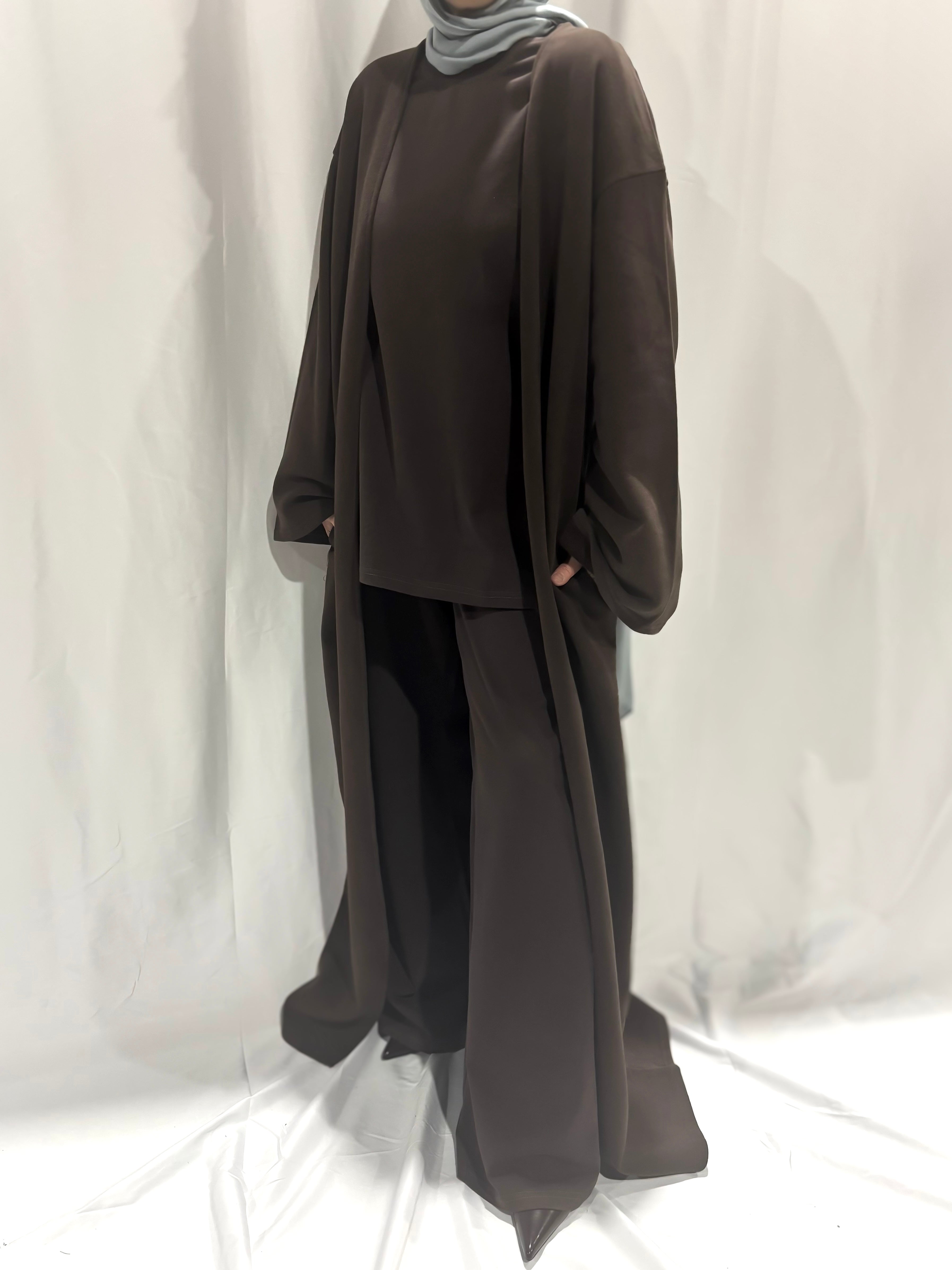 Basik Cardi – Chocolate