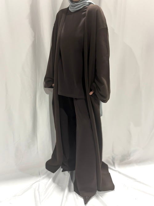 Basik Cardi – Chocolate