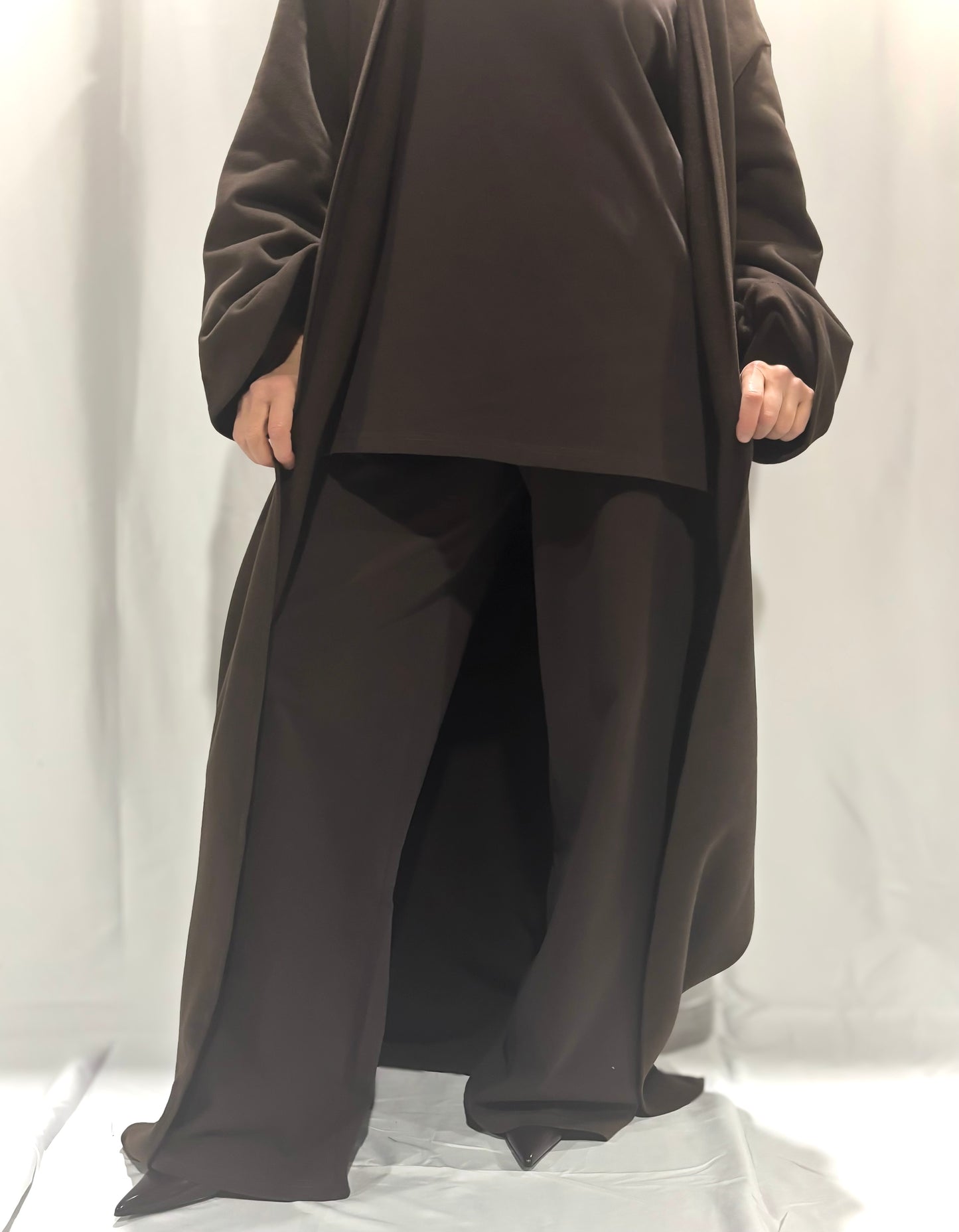 Basik Cardigan – Chocolate