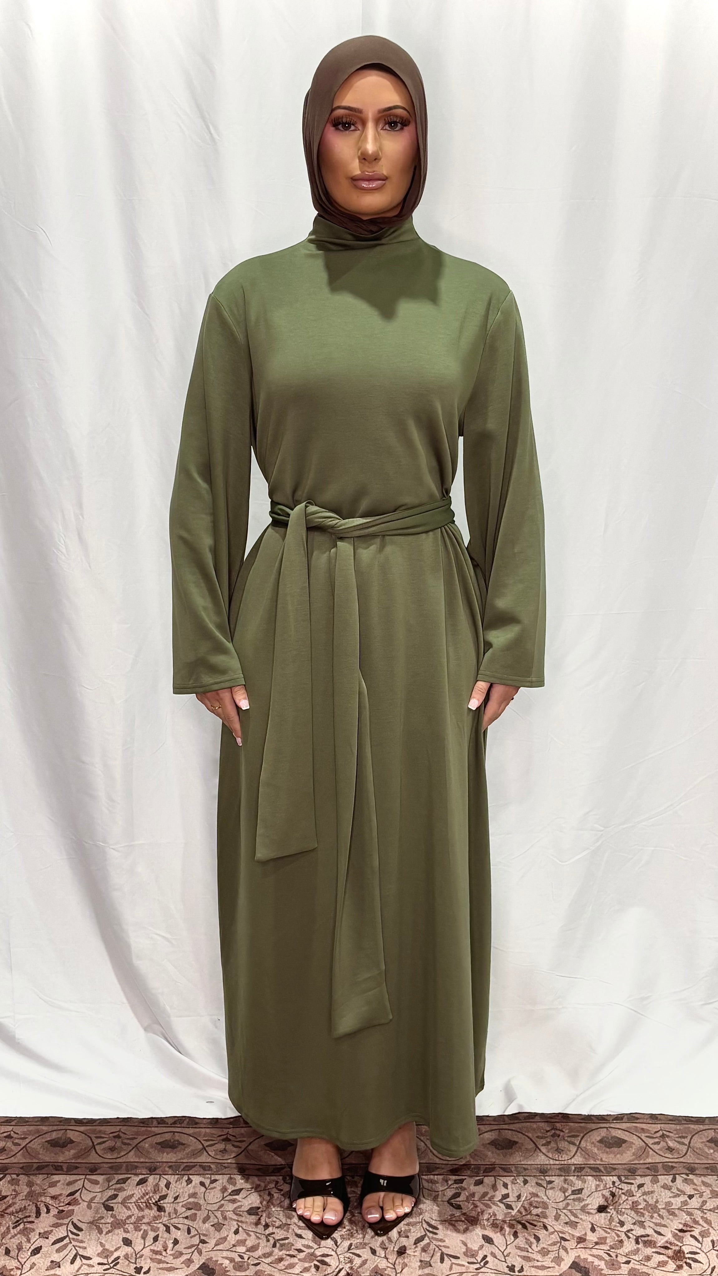 Essentials Forest Green Dress