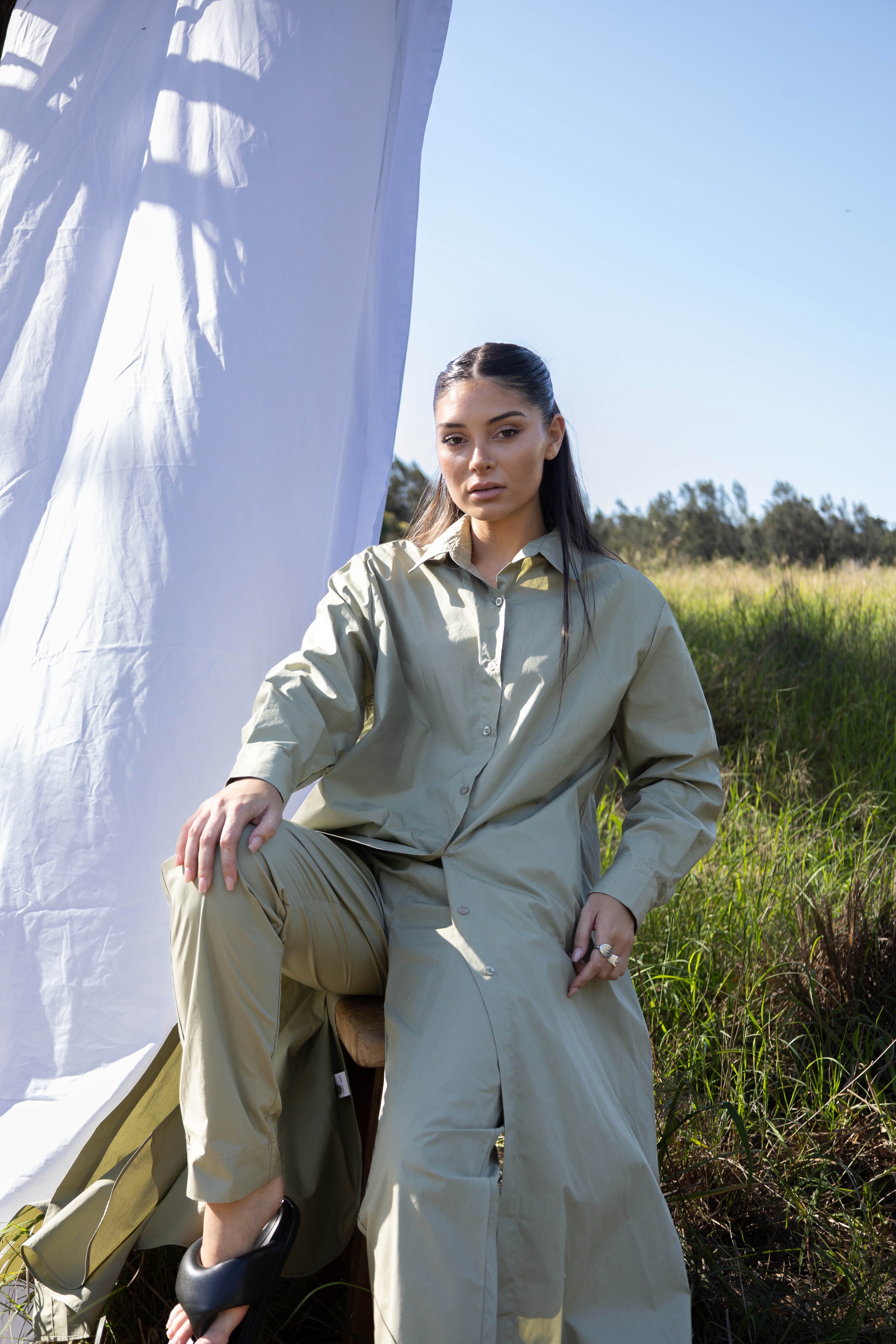 Surin Pant | Sage Green