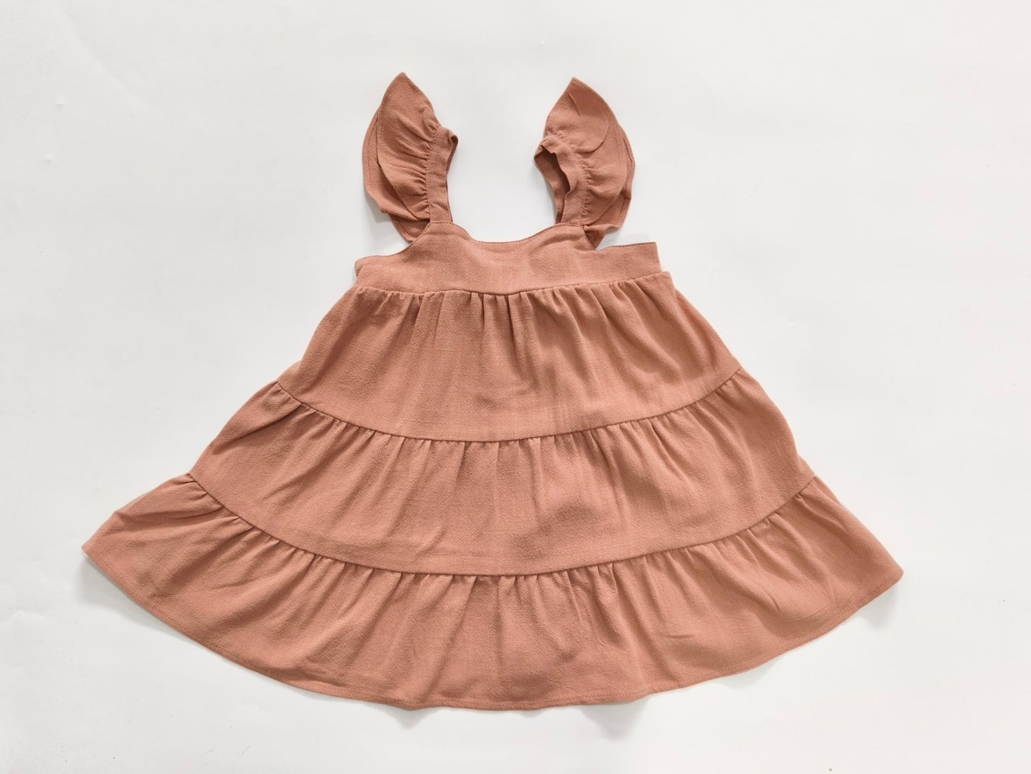 Ruffle Dress | Dusty Pink