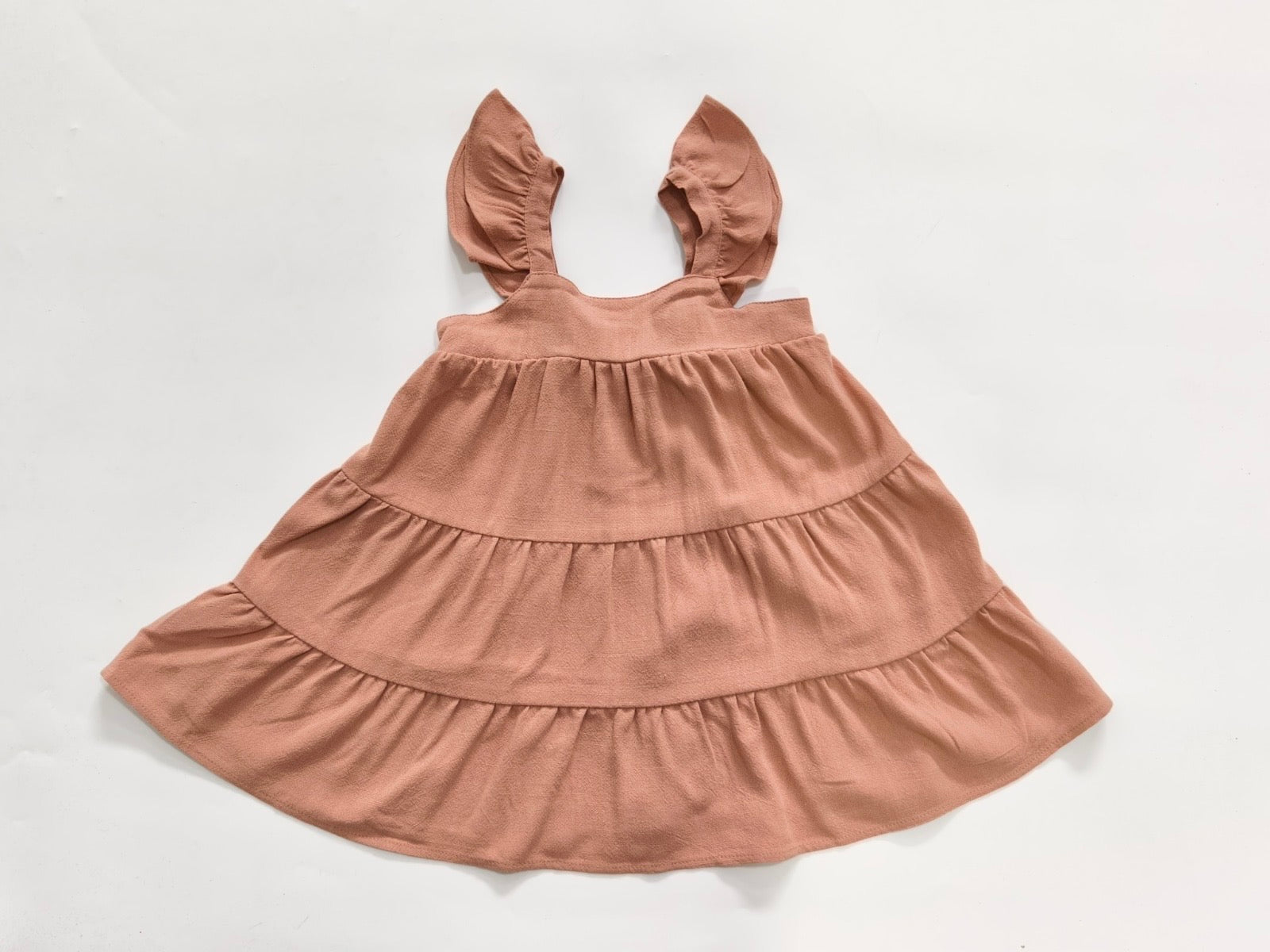 Ruffle Dress | Dusty Pink
