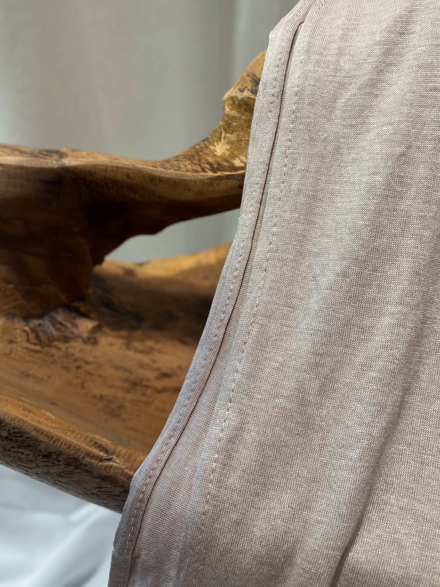 Jersey with cap | Light nude