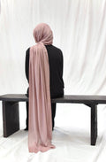 Modal Light Blush Pink - Single Stitch