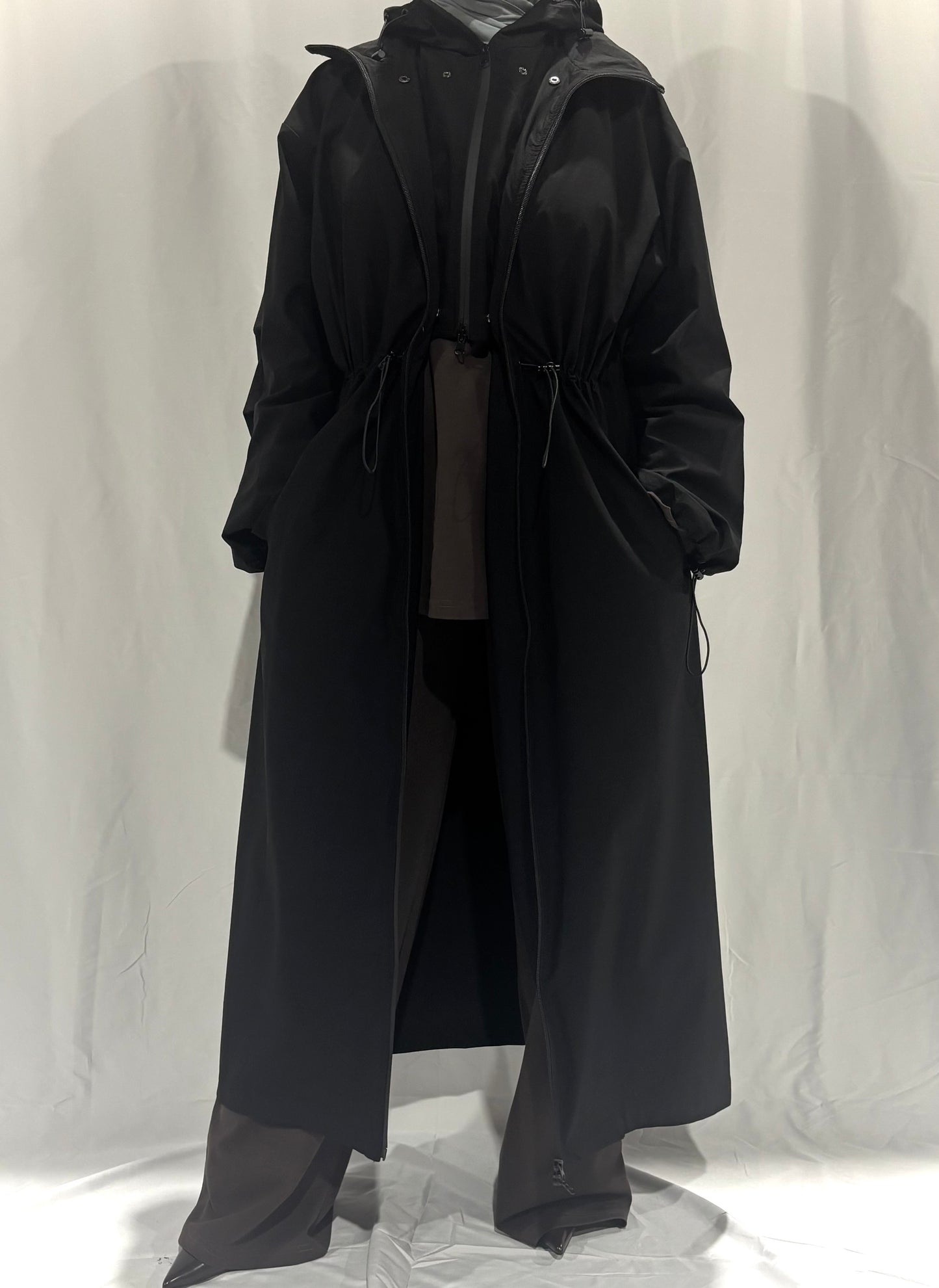 Hooded Trench Coat