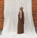 Jersey Dress | Brown