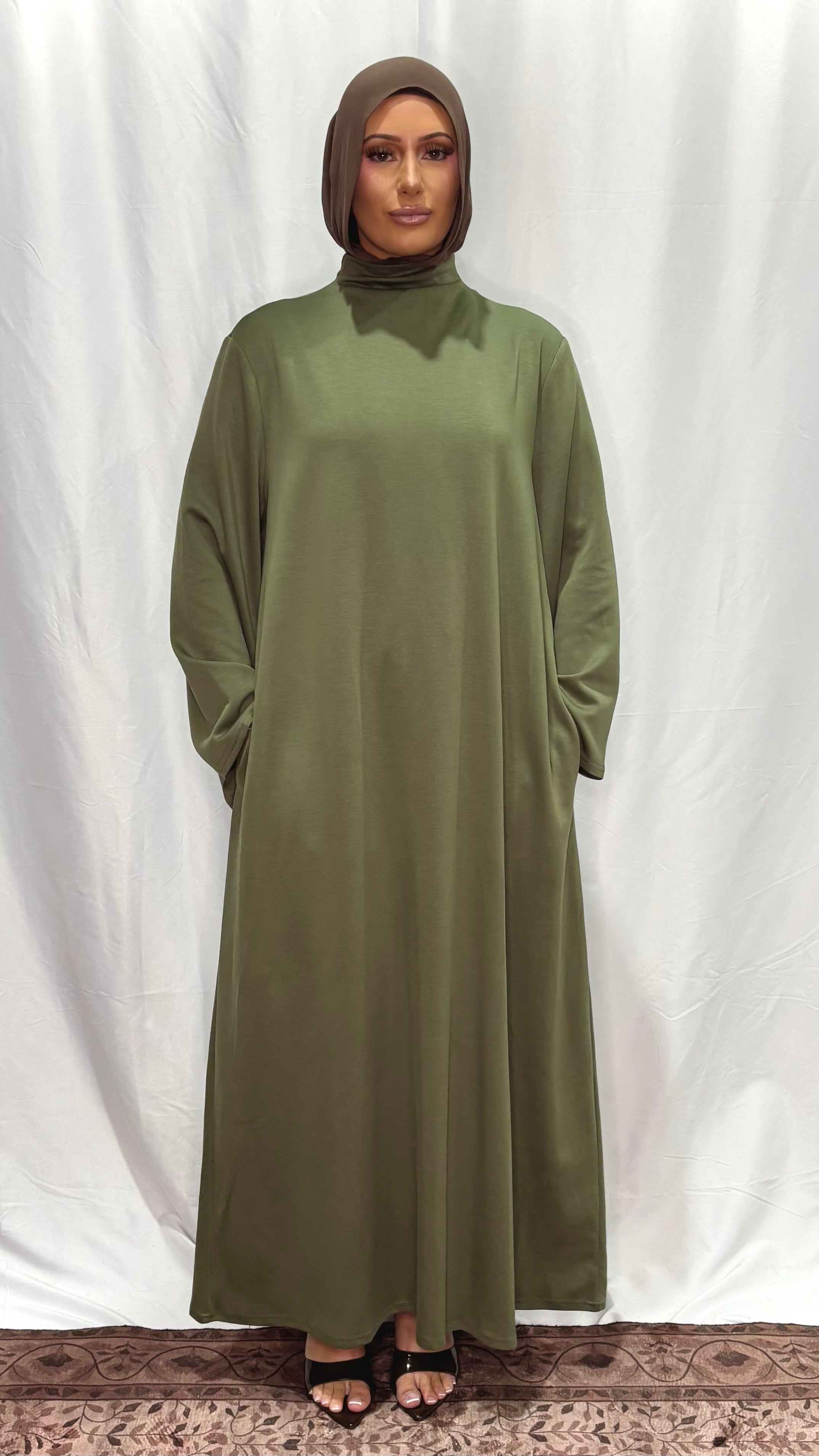Essentials Forest Green Dress