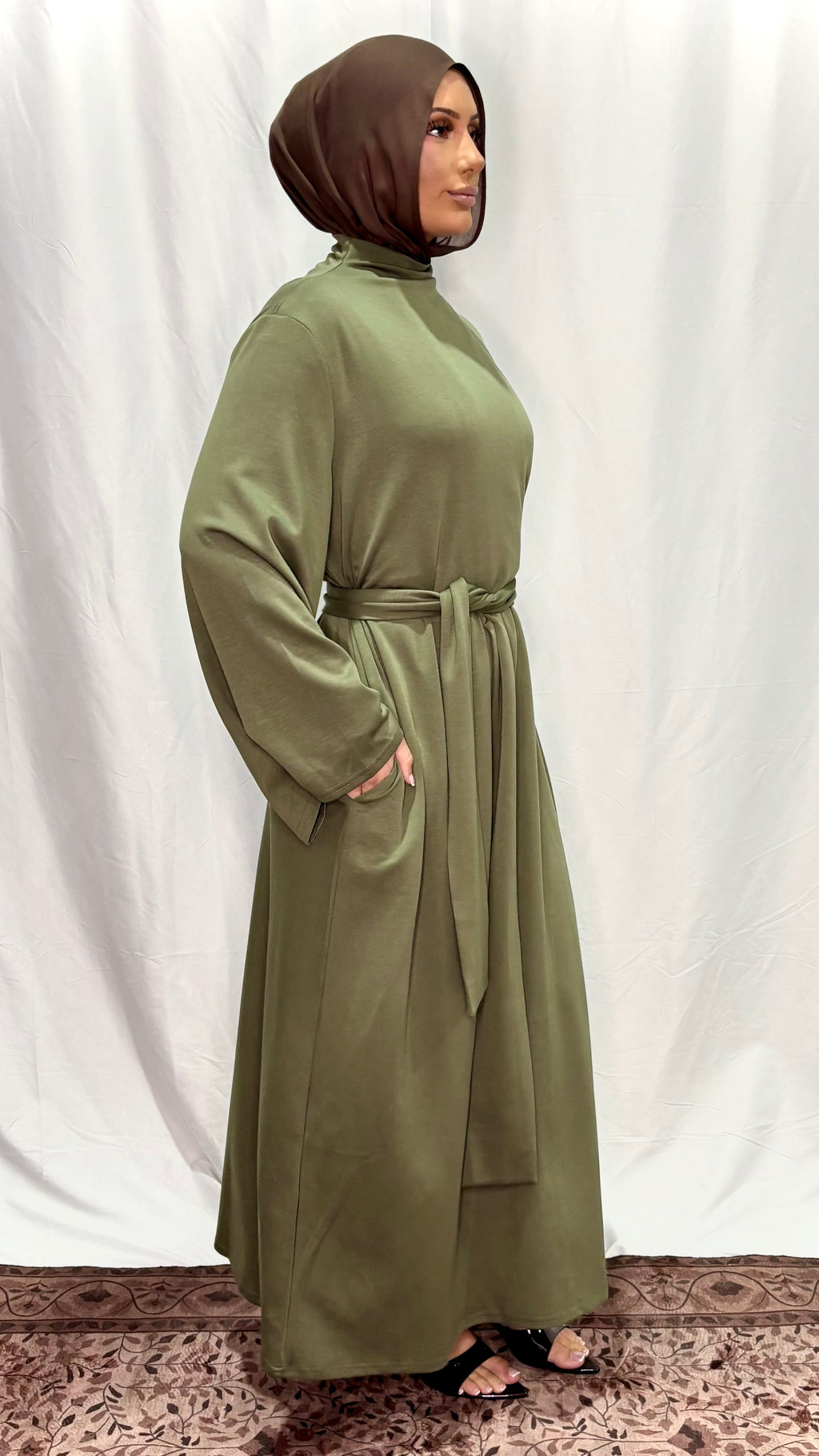 Essentials Forest Green Dress