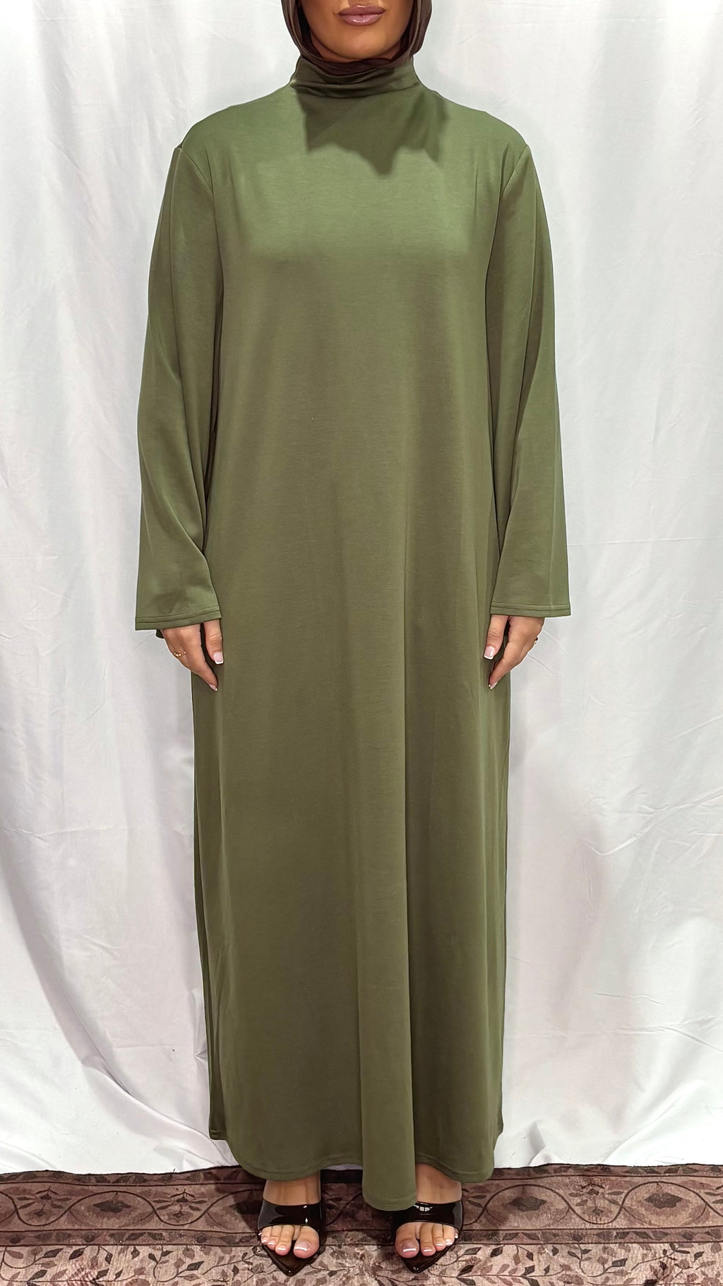 Essentials Forest Green Dress