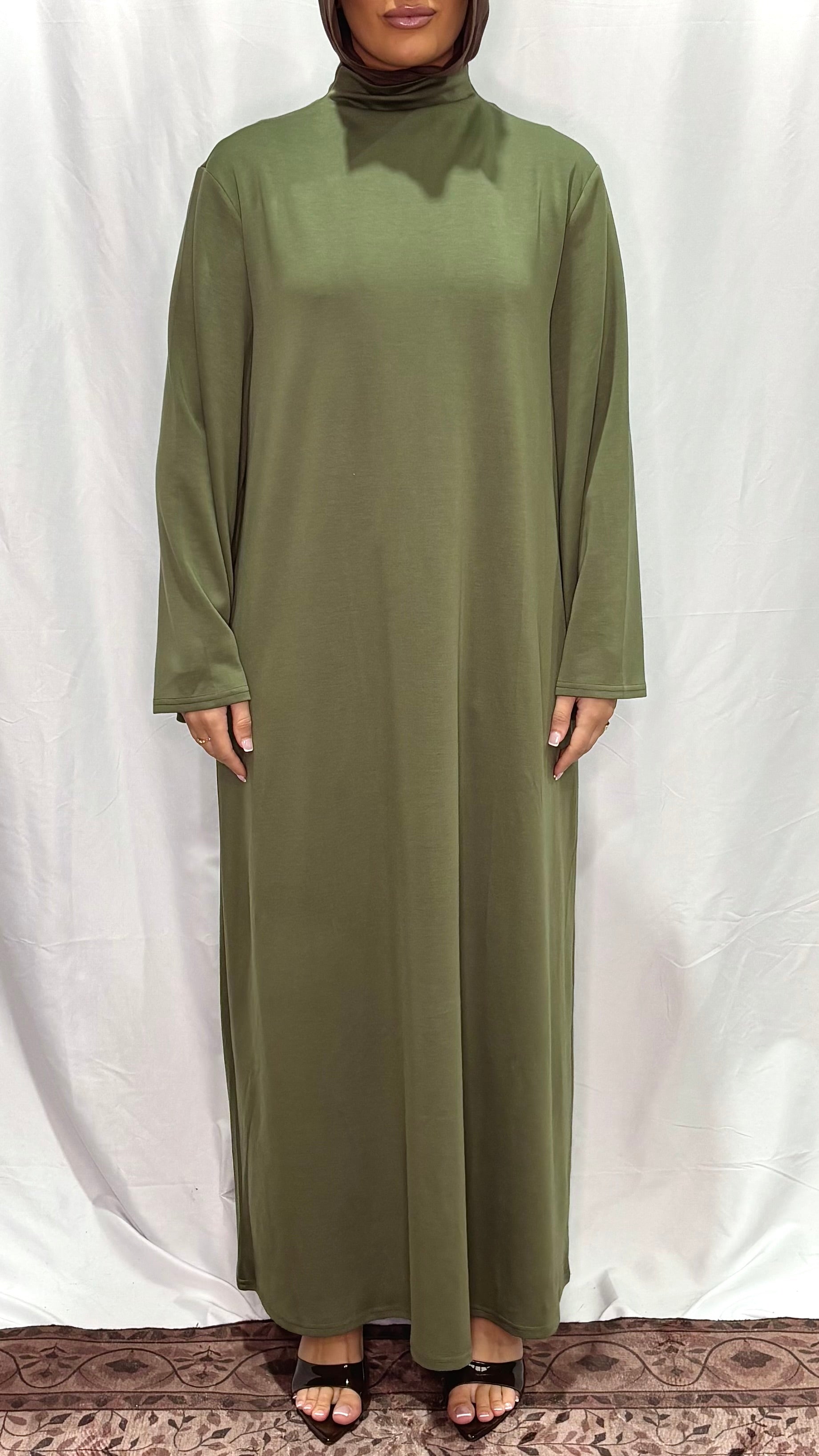 Essentials Forest Green Dress