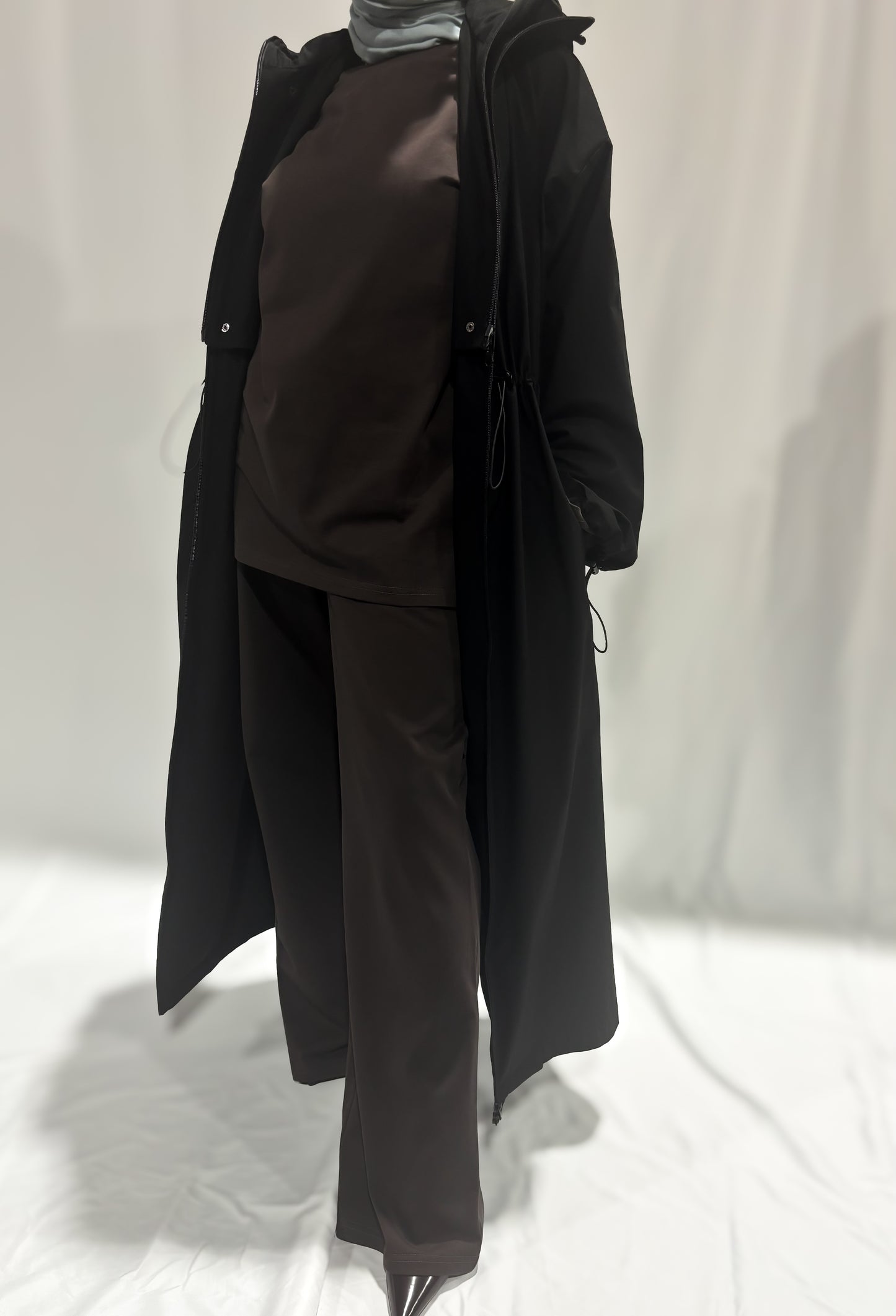 Hooded Trench Coat