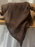 Textured hijab | Brown